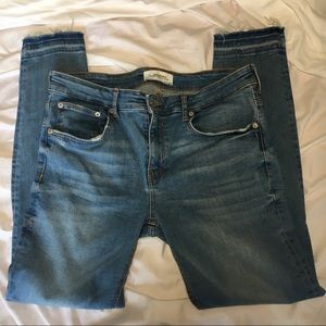 Zara mid-rise skinny jeans